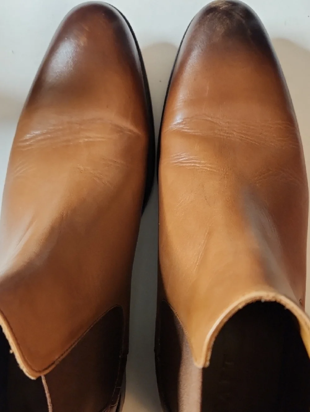 Taft Men's Hiro Leather & Embossed Croc Details Chelsea Boots - Size 42 (9)